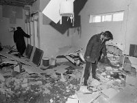 Explosion in Claremorris Town Hall. - Lyons0002953.jpg  Explosion in Claremorris Town Hall. Proprietor of rival dance-hall subsequently convicted. : Claremorris, Explosion