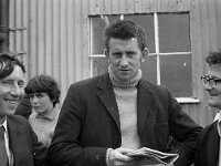 Ballinrobe races - Lyons0003133.jpg  Ballinrobe Races. Centre Joe Corcoran Mayo football star with two friends. : Ballinrobe races, Joe Corcoran