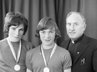 Fr Ritchie Horan with two Achill Handball Champions - Lyons0003151.jpg  Fr Ritchie Horan with two Achill Handball Champions : Achill, Handball, Horan