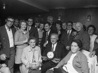 Presentation to Josie Keane - Lyons0003155.jpg  Presentation to Josie Keane. Included in this picture are past members of Westport CIE including Michael Mc Nally centre and Tom Call wearing glasses. Second from the right Michael O' Grady. : Keane