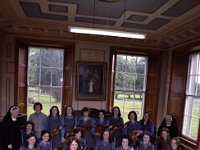 Maura Durkan Gaughan with her school band - Lyons0003326.jpg  Maura Durkan Gaughan with her school band. Maura at extreme left back row with her school band in Castlebar. Maura Durkan sadly now deceased from Knockmore and husband of Paddy Gaughan, Foxford. : Durkan, Gaughan