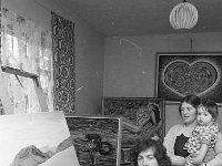 Artist John Mc Donnell in his studio with his family - Lyons0003469.jpg  Artist John Mc Donnell in his studio with his family : McDonnell
