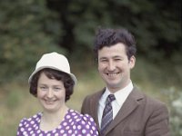 Mr & Mrs Michael Corbet - Lyons0003559.jpg  Mr & Mrs Michael Corbett. Michael was a salesman with Western Pride Bakery, Ballinrobe. Photo taken at Ann Quinn's and kevin Coyne's wedding. : Corbett