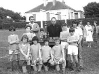 Barnacarroll Football Pitch - Lyons0004200.jpg  Fr Edward Tuffy with a junior football team. : Barnacarroll, Tuffy