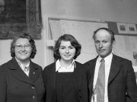 Essay Competitions in St Gerald's School - Lyons0004268.jpg  Essay Competitions in St Gerald's School . Star pupil with her parents. : Essay Competition