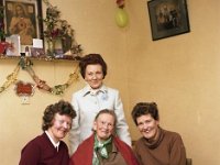 Morahan's family reunion - Lyons0004398.jpg  Morahan's family reunion. Mrs Morahan with her three daughters. : Louisburgh, Morahan