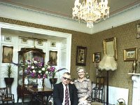 Cherry Cottage - Lyons0004768.jpg  Bill and Mamie O' Connell in their home Cherry Cottage, Rosbeg. They were the first to bring fast-food to Westport in the 1960's. : Cherry Cottage