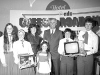National Dairy Council - Lyons0004807.jpg  A winning family in the National Dairy Council Competitions with their prizes a food mixer and a tv set. Centre representative from the Mational Dairy Council. : National Dairy Council