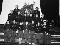 Scouts Investiture in the Town Hall - Lyons0005105.jpg  Scouts Investiture in the Town Hall. Scout leaders and sea-scout leaders.