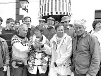 Celebrating the rescue of three anglers - Lyons0005145.jpg  Celebrating the rescue of French anglers at Inish Lyre by skipper Reg Ronayne at right front row. : Fishing, Irish Lyre