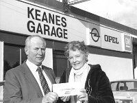 Mrs Delia Flanagan - Lyons0005160.jpg  Mrs Delia Flanagan from Kiltimagh winner in the Opel Electric Competition. : Flanagan