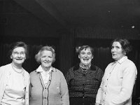 St Mary's Social Dinner in Belclare House, 1969 - Lyons0005796.jpg  St Mary's Social Dinner in Belclare House.  Mrs Murphy, St Patrick's Tce; Mrs Kelly, Pearse Tce; Mrs Fanning, Pearse Tce & Mrs O' Toole, St Patrick's Tce.