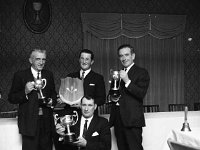 Westport NFA Dinner in Belclare House, 1969.. - Lyons0005899.jpg  Westport NFA Dinner in Belclare House, 1969. Back row : Mr Duffy, Mr Burke & Mr Moran.   Front : Mr Kane.