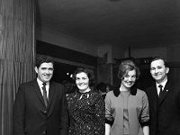 Creagh House Agriculture Institute,1966. - Lyons0006071.jpg  Mr & Mrs Langan & Mr & Mrs Farragher.  Creagh House Agriculture Institute,1966. : 196612 Creagh House Agriculture Institute 1.tif, Functions 1966, Lyons collection, Travellers Friend Hotel