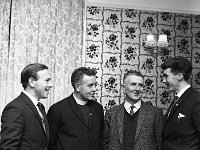 Meeting of Business people. - Lyons0006081.jpg  At reception second from left Fr Joe Moran, Louisburg. Jim Tiernan & Gouldings representative. : 196612 Meeting of Business people 1.tif, Functions 1966, Lyons collection