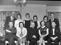 Fr Fair, Mary & Paddy Jennings. - Lyons0006085.jpg  Post Office staff, Fr Fair, Mary & Paddy Jennings. : 19660119 Post Office staff, Fr Fair & Mr & Mrs Jennings.tif, Functions 1966, Lyons collection