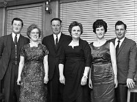 NFA Dinner in the TF, 1967 - Lyons0006209.jpg  Eric & Frances Bourke & two other couples.  NFA Dinner in the TF, 1967 : 19670116 NFA Dinner in the TF 3.tif, Functions 1967, Lyons collection