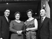 Colman's, Claremorris, Past Pupils Dinner, 1967 - Lyons0006276.jpg  Mr & Mrs Tom O' Dea, Mr & Mrs Jimmy ? . Colman's, Claremorris, Past Pupils Dinner, 1967 : 19670126 Colman's Past Pupils Dinner 5.tif, Functions 1967, Lyons collection