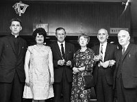 Colman's, Claremorris, Past Pupils Dinner, 1967 - Lyons0006281.jpg  ?, ?, ?, ?, ? &  Dr Mc Hugh. Colman's, Claremorris, Past Pupils Dinner, 1967 : 19670126 Colman's Past Pupils Dinner 11.tif, Functions 1967, Lyons collection