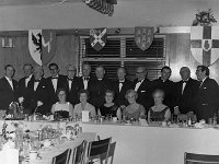 Castlebar Chamber of Commerce , 1967 - Lyons0006301.jpg  Top table at the function.  Castlebar Chamber of Commerce , 1967 : 19670201 Castlebar Chamber of Commerce 9.tif, Functions 1967, Lyons collection