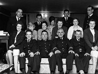 Fire Brigade Dinner, 1967. - Lyons0006381.jpg  Westport Fire-brigade & their wives.  Fire Brigade Dinner, 1967. : 19670419 Fire Brigade Dinner 2.tif, Functions 1967, Lyons collection