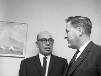 Fianna Fail Dinner , 1967 - Lyons0006424.jpg  Tom Mc Hugh & Mr Boland TD. Fianna Fail Dinner , 1967 : 19671130 Fianna Fail Dinner 3.tif, Functions 1967, Lyons collection