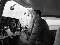 Flying Club: Tom Tuffy at the controls. - Lyons0006493.jpg  Flying Club: Tom Tuffy at the controls. : 19680130 Tom Tuffy at the controls.tif, Functions 1968, Lyons collection