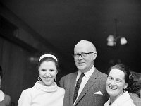 Nurses party in the Travellers Friend , 1968. - Lyons0006528.jpg  Mr P Bresnihan county surgeon with two hospital staff. Nurses party in the Travellers Friend , 1968. : 19680220 Nurses party in the Travellers Friend 1.tif, Functions 1968, Lyons collection