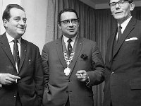 Junior Chamber Westport & Irish National President, 1968. - Lyons0006560.jpg  Junior Chamber Westport & Irish National President, 1968.  L to R John Heneghan Castlebar Junior Chamber; Mr ? Irish National President & Mr Peter Horvath Westport Junior Chamber. : 19680316 Junior Chamber Westport & Irish National President 2.tif, 19680316 Junior Chamber Westport & Irish National President.tif, Functions 1968, Lyons collection