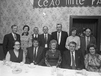 Cloongee IFA Dinner, 1973. - Lyons0007561.jpg  Cloongee committee.  Cloongee IFA Dinner, 1973. : 19730202 Cloongee IFA Dinner 2.tif, Functions 1973, Lyons collection