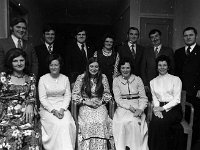 Coillte Come Home Dinner  , 1973. - Lyons0007700.jpg  Coillte Come Home Dinner  , 1973. : 19731130 Coillte Come Home Dinner 3.tif, Functions 1973, In the Town Hall, Kiltimagh, Lyons collection