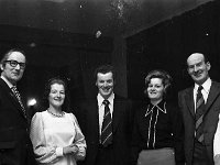 - Lyons0007829.jpg  Centre Paddy and Mrs Mc Grath, Turlough. At right Silvie and Mrs Healy, Newport. : 1974 Functions, 19740215 Mc Grath's Garage Dinner in the Welcome Inn 9.tif, Lyons collection