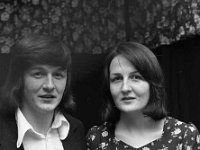 - Lyons0007894.jpg  Denis Gallagher and his sister from Currane. : 1974 Functions, 19740322 Ballinrobe Fianna Fail Diner in the Valkenburg Hotel 2.tif, Lyons collection