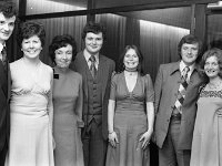 - Lyons0007942.jpg  At left Michael and Mary Neary with five colleauges. : 1974 Functions, 19741108 INTO Dinner in Breaffy House Hotel 4.tif, Lyons collection