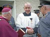 Order of Malta, celebrations in Westport, 1969. - Lyons00-20988.jpg  Dr WJ Mc Hugh KM Galway and Archbishop K Walsh, Tuam with Cannon Tom Cummins ADM Westport. : 19690531 Celebrations in Westport 7.tif, Lyons collection, Order of Malta