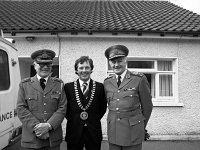 Order of Malta, Castlebar, 1983. - Lyons00-21046.jpg  Michael J Egan KM, Castlebar Order of Malta with Michael Ring Chairman Westport UDC and Dr. Healy. : 19830319 Order of Malta 7.tif, Lyons collection, Order of Malta