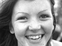 Irish Press Photo 1972 - Lyons00-21461.jpg  Killybegs Deep Sea-Angling Festival. Happy girl at the festival. Irish Press Terry O' Sullivan page. : 19720819 Killybegs Deep Sea-Angling Festival 7.tif, Irish Press, Lyons collection