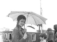 Irish Press Photo 1972 - Lyons00-21467.jpg  Killybegs Deep Sea-Angling Festival for the Irish Press. Prepared for the rain. Irish Press Terry O' Sullivan page. : 19720819 Killybegs Deep Sea-Angling Festival 6.tif, Irish Press, Lyons collection