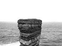 Irish Times photo, 1979. - Lyons00-21544.jpg  Dun Briste at Downpatrick Head : 19790903 Dun Briste at Downpatrick Head.tif, Irish Times, Lyons collection