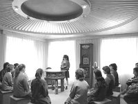 Irish Times photo, 1984 - Lyons00-21583.jpg  Convent of Mercy Castlebar. Prayer group in the school oratory. Article for Christina Murphy journalist Irish Times. : 19840406 Convent of Mercy Castlebar 2.tif, Irish Times, Lyons collection