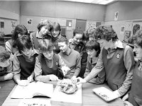 Irish Times photo, 1984 - Lyons00-21589.jpg  Convent of Mercy Castlebar. Science class. Article for Christina Murphy journalist Irish Times. : 19840406 Convent of Mercy Castlebar 8.tif, Irish Times, Lyons collection