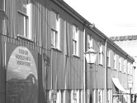 Irish Times photo, 1995. - Lyons00-21655.jpg  Foxford Woollen Mills on the shores of the river Moy.The mill was originally powered by a water mill in the factory using the fast flowing river. : 199501 Foxford Woolen Mills 3.tif, Irish Times, Lyons collection